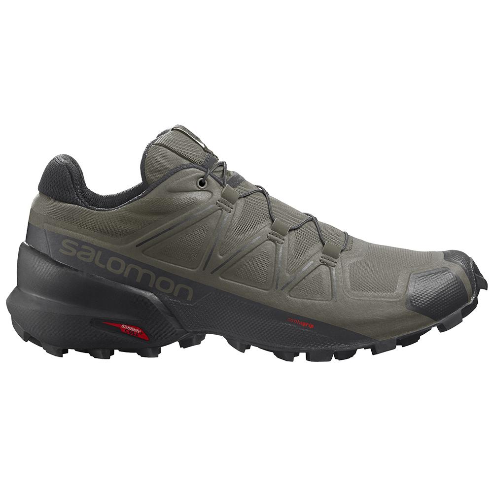 Zapatillas Trail Running Salomon Hombre Verde Oliva - Salomon Argentina SPEEDCROSS 5,195732-IQM